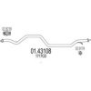MTS 01.43108 Exhaust Pipe